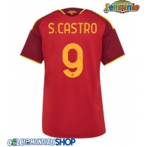 Maglie da calcio AS Roma Santiago Castro #9 Prima Maglia Femminile 2026-27 Manica Corta